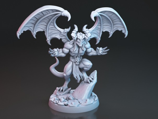 Dhamai the Gargoyle Demon miniature