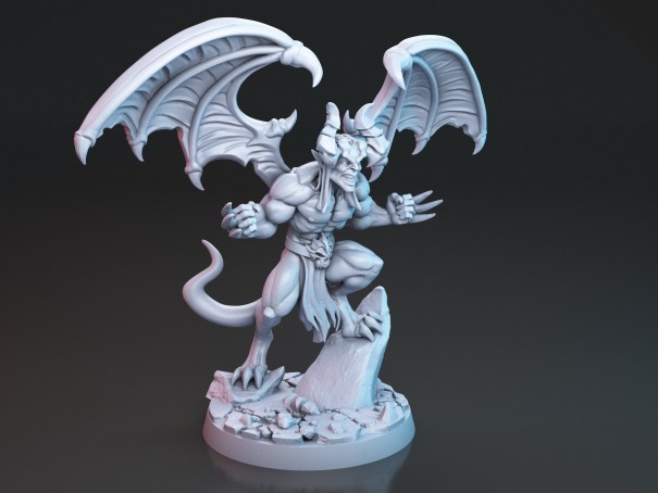 Miniatura de Dhamai, el Demonio Gárgola