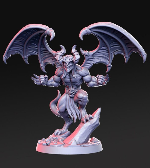 Miniatura de Dhamai, el Demonio Gárgola