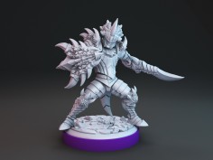 Miniatura de Guerrero Draconiano