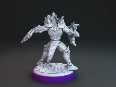 Draconian Warrior miniature