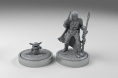 Mando y las miniaturas del bebé (Pack de 2 miniaturas)