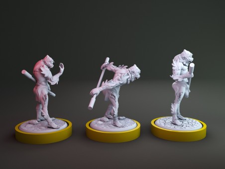 Clones aliados de Sun Wukong - Unmatched Vol. 2 (pack de 3 unidades)
