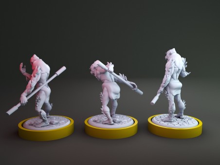 Clones aliados de Sun Wukong - Unmatched Vol. 2 (pack de 3 unidades)