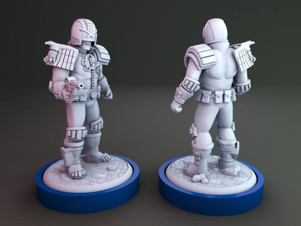 Judge Dredd miniature