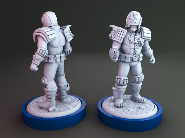 Judge Dredd miniature