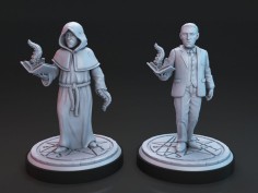 Miniaturas de culto y versiones humanas de H.P. Lovecraft
