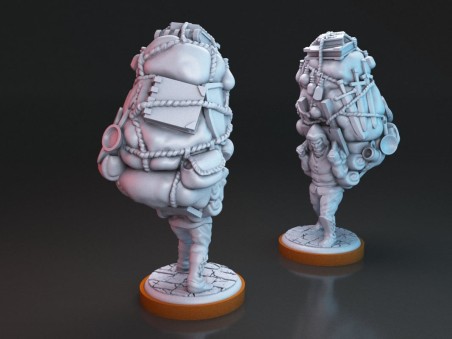 Miniatura Unmatched de Porter V1, aliado de Sinbad