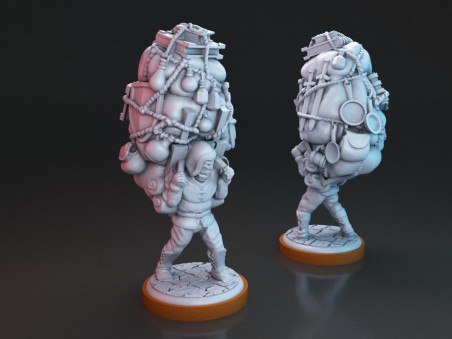 Miniatura Unmatched de Porter V1, aliado de Sinbad