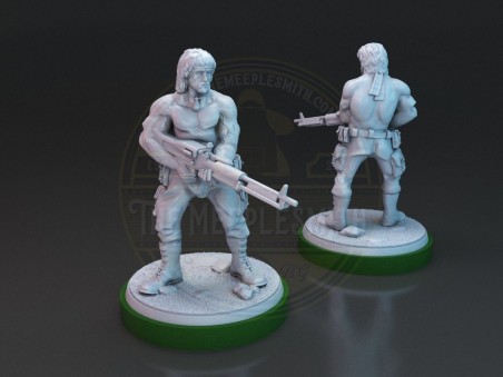 Rambo miniature