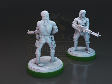Rambo miniature