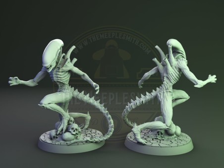 Miniaturas de Alien y Ripley