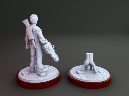Brucy and his hand miniatures Fan Art for tabletop, board games, wargames, dioramas, paint and display...