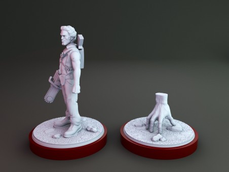 Brucy and his hand miniatures Fan Art for tabletop, board games, wargames, dioramas, paint and display...