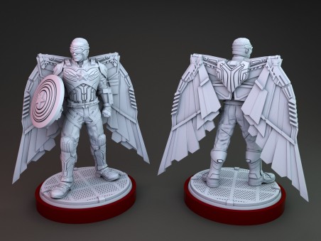 Falcon new Captain America miniature