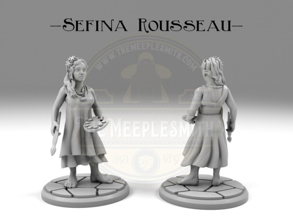 Sefina Rousseau miniature