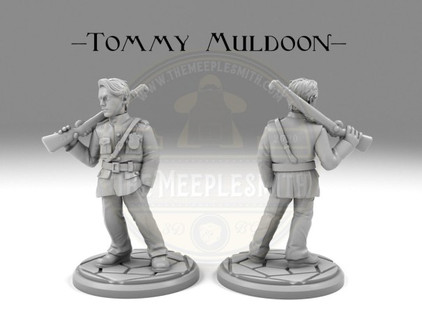 The Rookie Cop miniature