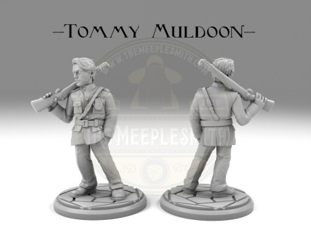 The Roockie Cop miniature