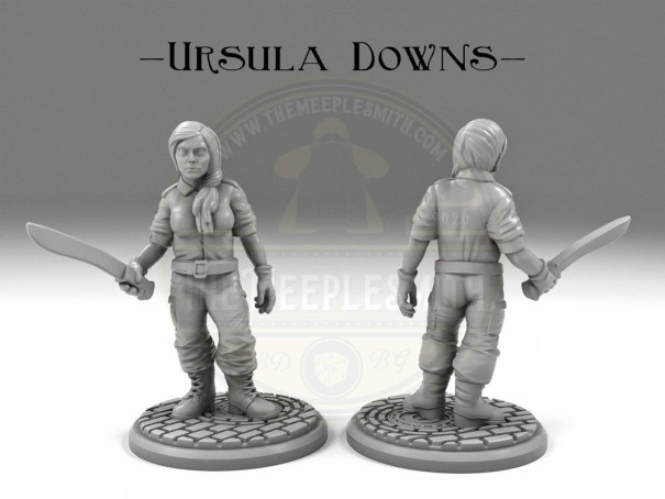 Ursula Downs miniature