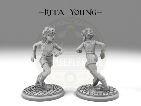 The Athlete miniature