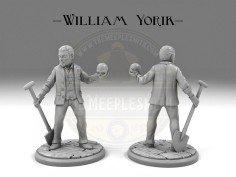 The Gravedigger miniature