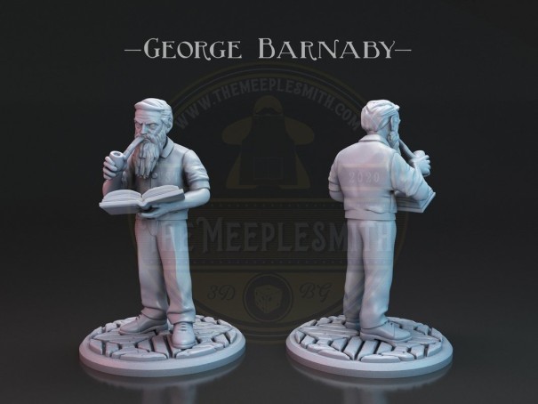 George Barnaby miniature