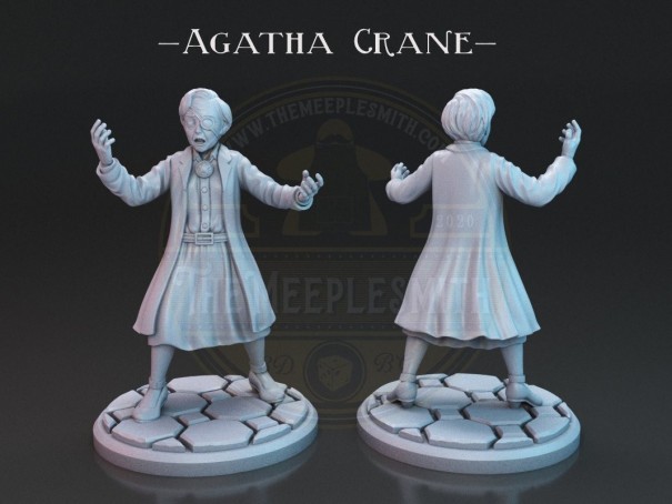 Agatha Crane miniature