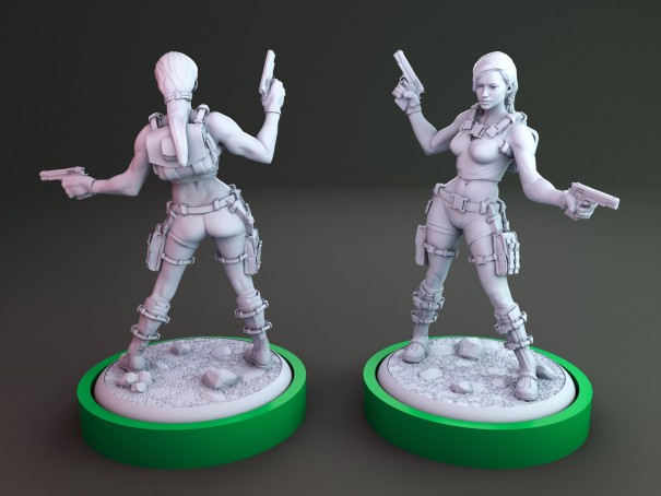 Miniatura de Lara Croft