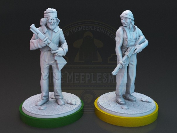 Cheech and Chong miniatures (Pack of 2 minis)