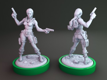 Miniatura de Lara Croft