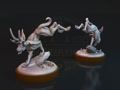 Miniatura de aliado Unmatched: Wild Jackalope (también conocido como Lebrilope) para Bigfoot 2