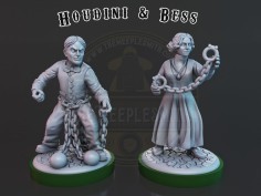 Miniaturas Unmatched: Houdini contra el Genio