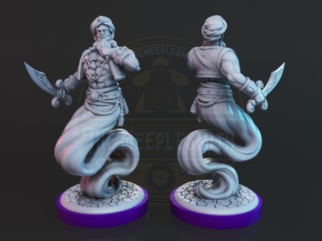 Unmatched Genie miniature