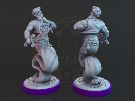 Unmatched Genie miniature