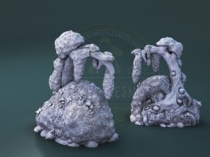 Criaturas Curiosas de la Isla del Capricho. Miniatura "Willow Wisp" 2