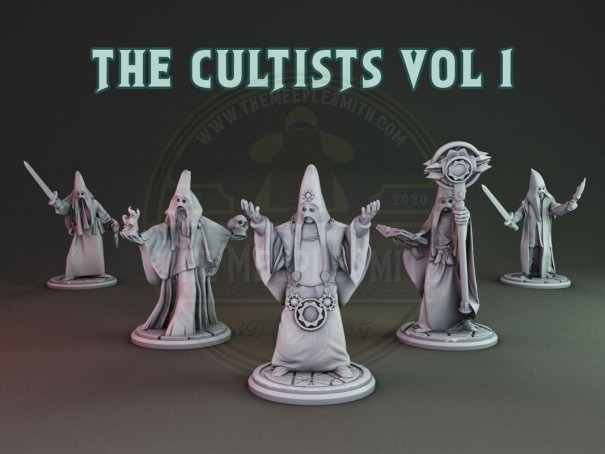 Fanatic Cultists minatures