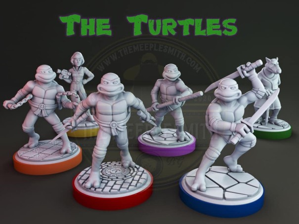 The Turtles miniature