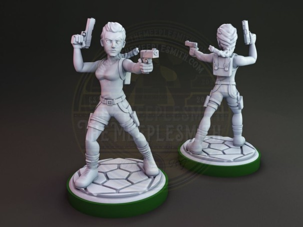 Lara Croft V.2 miniature