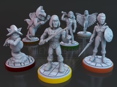 Guardians of Eternia – Miniature Pack Inspired by the Heroes of Masters of the Universe