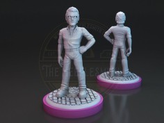 Miniatura Dr. Malcom V.2 como aliado para Unmatched: Dr. Sattler vs T-Rex