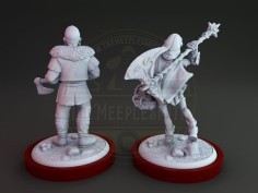 Miniaturas de acompañamiento Unmatched: Cazador y Caperucita Roja (pack de 2 miniaturas) 2