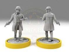 Miniatura del Dr. Watson, aliado para Sherlock Holmes para Unmatched