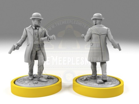 Unmatched sidekick Dr. Watson miniature for Sherlock Holmes