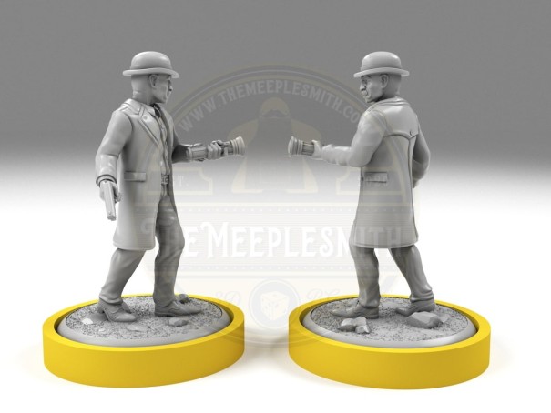 Miniatura del Dr. Watson, aliado para Sherlock Holmes para Unmatched