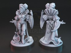 Aliadas de Drácula para Unmatched (pack de 3 miniaturas) 2