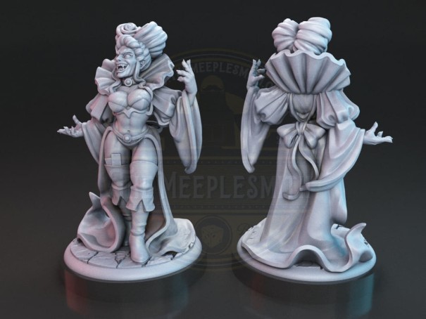 Aliadas de Drácula para Unmatched (pack de 3 miniaturas)