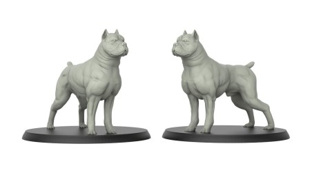Dogs miniatures (Pack of 8 minis)