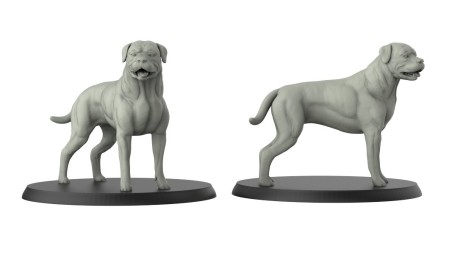 Dogs miniatures (Pack of 8 minis)