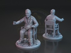 Miniatura de Franklin D. Roosevelt