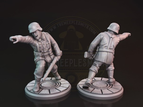 German soldier 1 miniature
